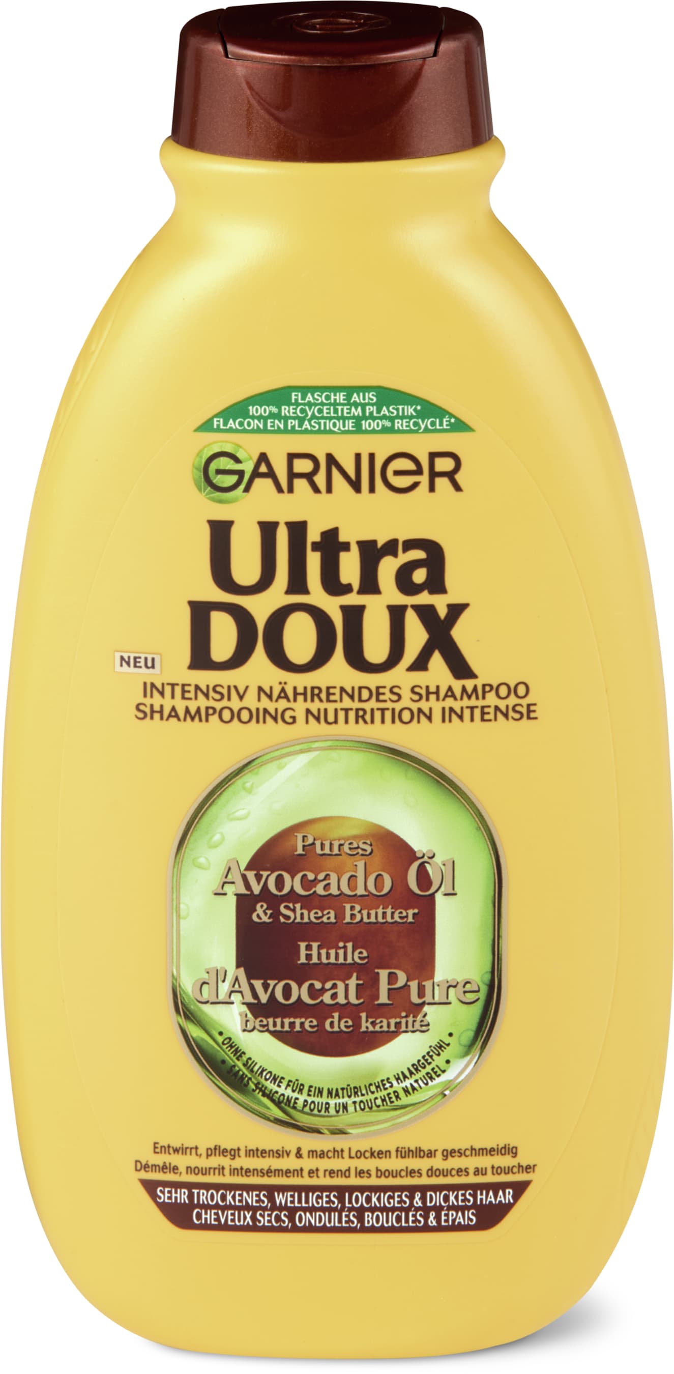 Avocado-Öl & Sheabutter Shampoo sehr trockenes, widerspenstiges Haar